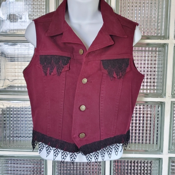 LA WATCH jean vest - Picture 1 of 5